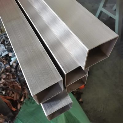 304 Stainless Steel Square Pipe Tube / 316L Stainless Steel Square Tubing 10*10 - 100*100mm