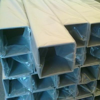 ASTM A312 TP316L Stainless Steel Square Pipe 40*40 - 200*200mm in 6m Length Welded Steel Pipe