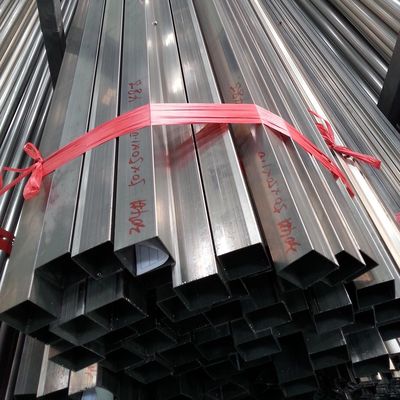 ASTM A312 TP316L Stainless Steel Square Pipe 40*40 - 200*200mm in 6m Length Welded Steel Pipe