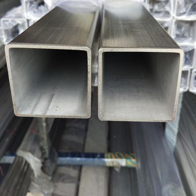 100*100mm  304 Stainless Steel Square Pipe Tube ERW Wleded in 6m Length Thickness 2mm 3mm 4mm