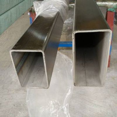 ERW  EFW Welded Stainless Steel Square Tube / Stainless Steel Rectangle Pipe Tube Grade 201 304 316L 321