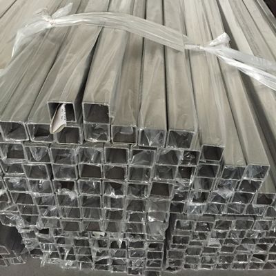 ERW  EFW Welded Stainless Steel Square Tube / Stainless Steel Rectangle Pipe Tube Grade 201 304 316L 321
