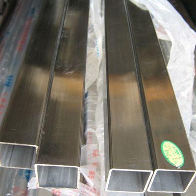 Bright Surface 201 304 Stainless Steel Square Tube Pipe 10*10 - 50*50mm in 6m Length SS Square Pipe