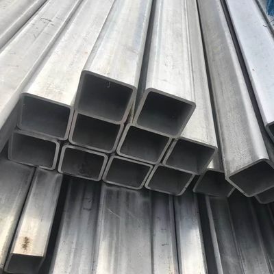 Bright Polsihed Stainless Steel Square Pipe Tube 201 304 316L SS Tube ERW Welded 400# Grinding Polishing