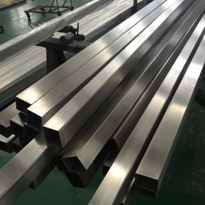 Mirror Hairline Polished 201 304 316 Stainless Steel Square Pipe SS Rectangular Tubing