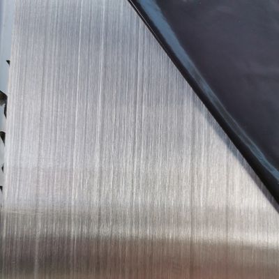 TISCO BAOSTEEL Hairline Stainless Steel Sheet 0.3 - 3.0mm Cold Rolled SS Sheet in 4ft*8ft