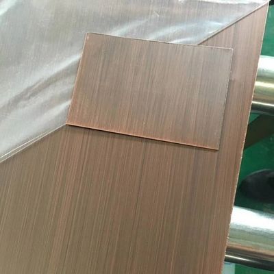 201 304 430 0.3 Mm Steel Sheet Brushed Flat