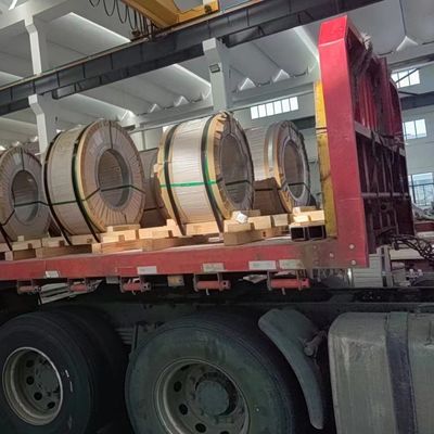 304 / 304L / 304H Stainless Steel Strip Band 0.1 - 3.0mm Cold Rolled SS Strip Precision Slit Cutting
