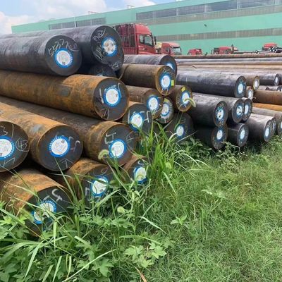 SAE1045 / S45C Structure Steel Round Bar Diameter 4 - 350mm Hot Rolled Cold Drawn Steel Bar