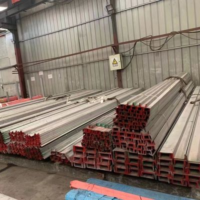 304 Stainless Steel Angle Bar / 304 Stainless Steel Channel Bar Hot Rolled SS Bar in 6m Length