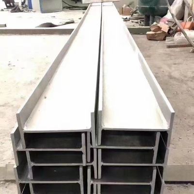 Stainless Steel U Beam Grade 304 SS Beams Width 40 - 200mm Stainless Steel Channels