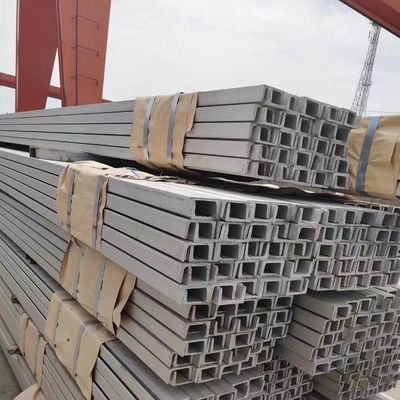 Stainless Steel U Beam Grade 304 SS Beams Width 40 - 200mm Stainless Steel Channels