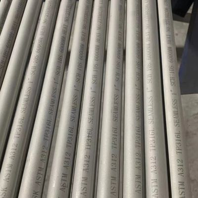 Heavy Wall 316L Stainless Steel Pipe ANSI B3.6 SCH40 SCH80 XXS SCH10S TP316L Stainless Pipe