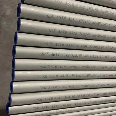 EN 10204-3.1 Stainless Steel Hollow Tube AISI316 AISI316L For Chemical Area