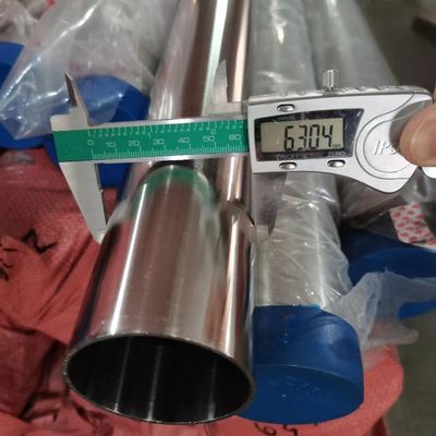 Construction Stainless Steel Pipe with Polished Finish GB  ASTM EN DIN Standard