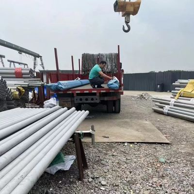 Construction Stainless Steel Pipe with Polished Finish GB  ASTM EN DIN Standard
