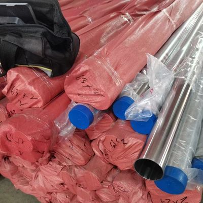Construction Stainless Steel Pipe with Polished Finish GB  ASTM EN DIN Standard