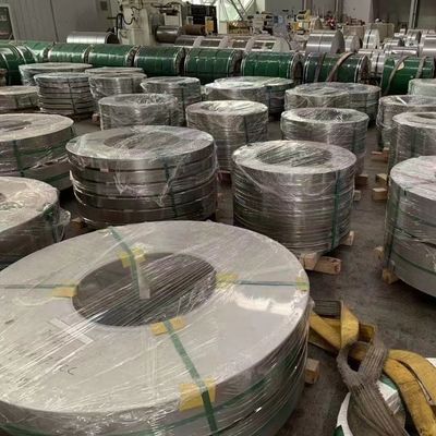 High Precision 301 Stainless Steel Strip Bright Annealing Finishing With 1/4H 1/2H 3/4H FH