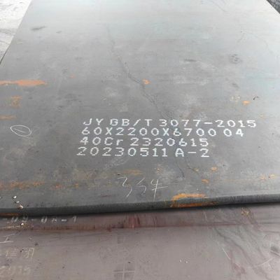 EN 1.7035 Alloy Steel Plate Sheet Thickness 3.0 - 200mm Hot Rolled Plate AISI5140 Steel Plate