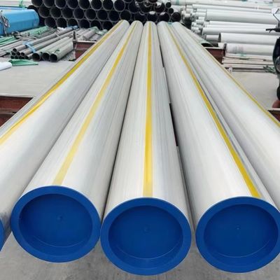 Super Austenitic Ss Hollow Pipe 254SMO UNS S31254 SCH40 SCH80