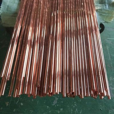 99.9% Pure Copper Solid Bar C11000 ASTM EN DIN Standard 4 - 250mm Diameter