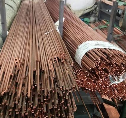 TU1 Grade C10100 Pure Copper Round Bar Stock Rod Oxygen Free CDA102