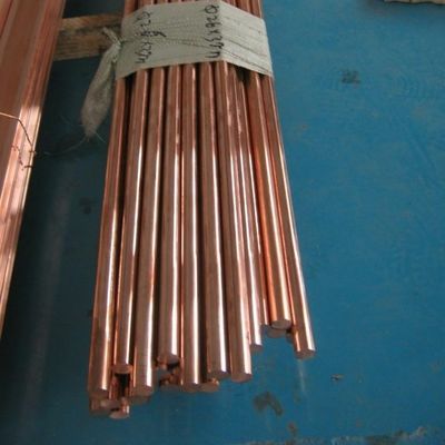 C12000 TP2 Copper Round Stock Diameter 4 - 300mm Custom Cutting Any Length