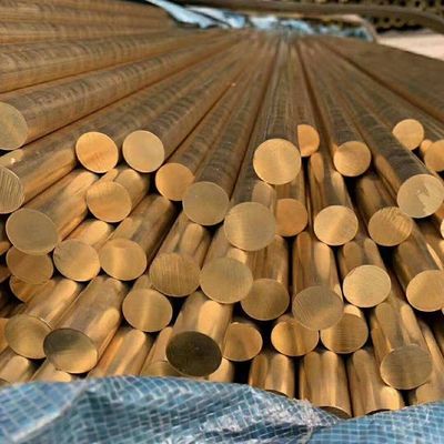 CuZn36 / 2.0336 / C27000 Brass Round Bar 2 - 6m Length ASTM EN Standard