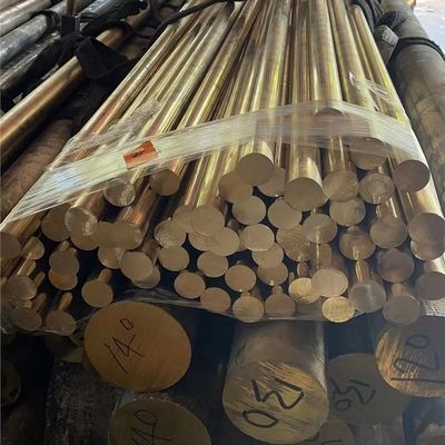 CuZn36 / 2.0336 / C27000 Brass Round Bar 2 - 6m Length ASTM EN Standard
