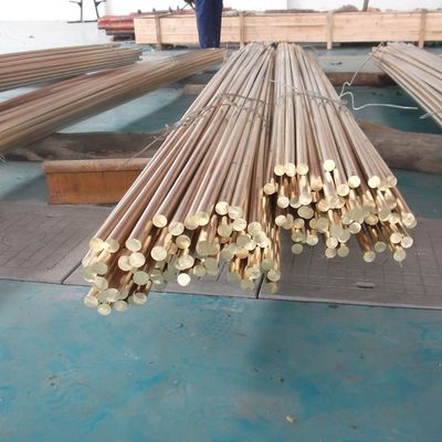 CuZn15 / C23000 / CW502L / H85 Alloy Brass Bar Diameter 4 - 200mm Custom Cutting
