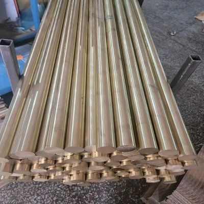 CuZn15 / C23000 / CW502L / H85 Alloy Brass Bar Diameter 4 - 200mm Custom Cutting