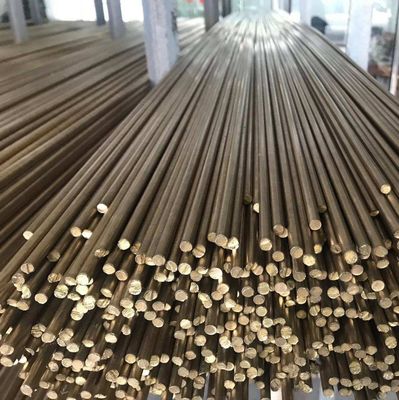 CuZn35 / C27000 Brass Round Bar Cu-Zn Alloy Brass Rod H65 Copper Alloy