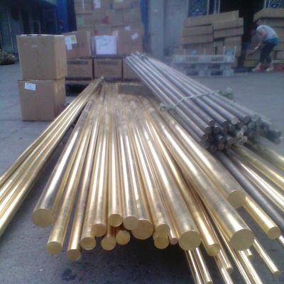 ASTM EN GN Standard Brass Bar Round Square Brass Rod CuZn40 Diameter 4 - 200mm