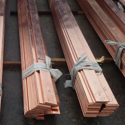 CU-ETP Copper Flat Bar ASTM Standard C11000 Flat Copper Plate with EN 10204-3.1 Certificated