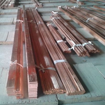 C11000 Copper Flat Bar T2 Red Copper Flat Strip JIS C1100 for Structure