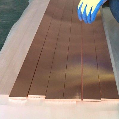 Red 6m Copper Flat Stock Grade C11000 C1100 CU-ETP T2