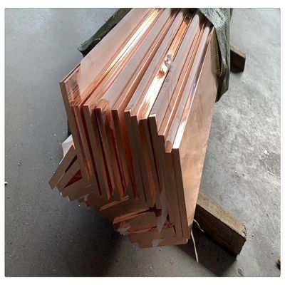 Red 6m Copper Flat Stock Grade C11000 C1100 CU-ETP T2