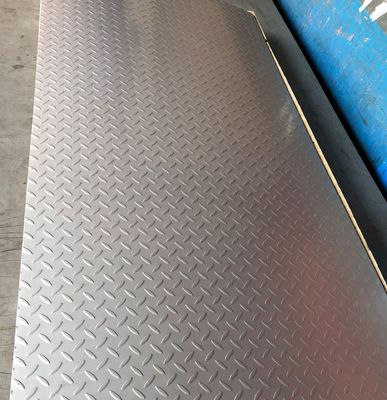AISI304 AISI316L Stainless Steel Checkered Plate Anti-slip Stainless Steel Sheet