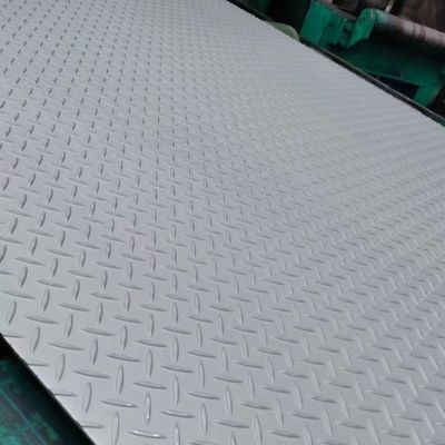304 Stainless Steel Checkered Plate Rice Patteren Anti-Slip Stainless Sheets