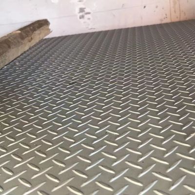 304 Stainless Steel Checkered Plate Rice Patteren Anti-Slip Stainless Sheets