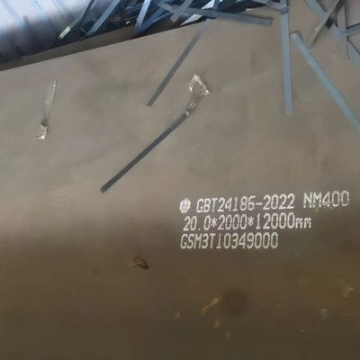 Abrasion Resistant Steel Plate AR400 AR500 AR600 Hot Rolled Wear Resistant Plates