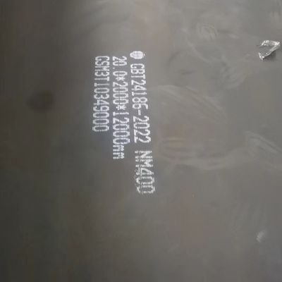 Wear Resistant Steel Plate NM400 Thickness 3.0 - 40.0mm for Mining Machinery