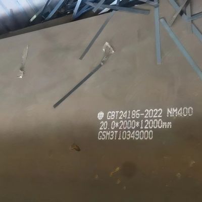 Wear Resistant Steel Plate NM360 NM400 NM450 NM500 Steel Plate Thickness 4.0 - 40.0mm