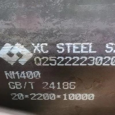 AR600 High Hardness Wear Resistant Steel Plate 10 - 60mm Thickness NM600 / Hardox600