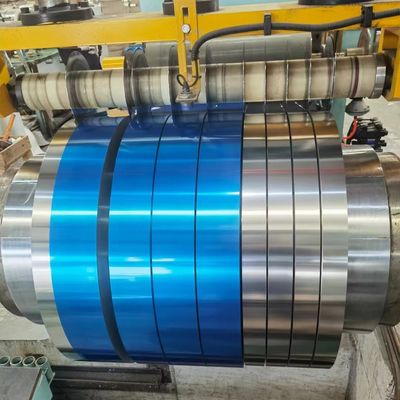 AISI304 Stainless Steel Strips 1/4H 1/2H 3/4H FH Slit Cutting Stainless Steel Coils