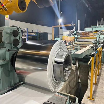 SUS430 Stainless Steel Strips 0.1mm 0.2mm 0.3mm With 2D Surface Slit Cutting Strips