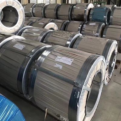 Grade 65Mn Spring Steel Strip Thickness 0.3 - 3.0mm Within 1250mm Custom Cutting