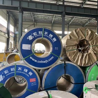 Bright Annealed Cold Rolled AISI304 Stainless Steel Coil With PVC Film Thickness 0.1 - 3.0mm