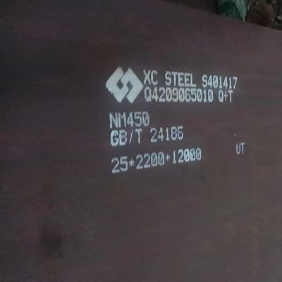 Abrasion Resistant Steel Plate NM400 AR400 Steel Plate from XINGCHENG and XINYU