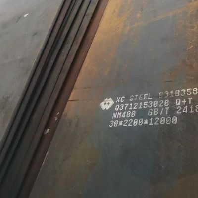 Hot Rolled Steel Plate NM400 AR400 XAR400 from XINGCHENG 2m*8m 2.2m*12m